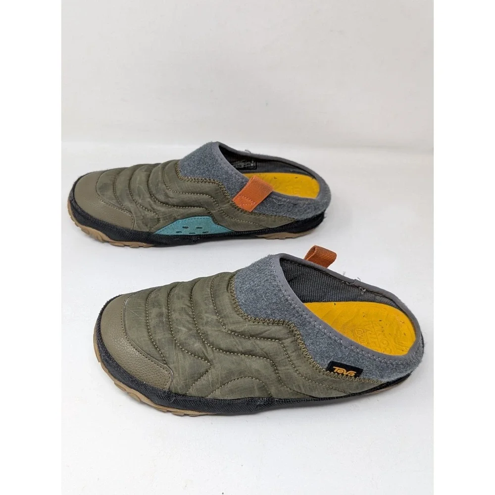 Teva Men's ReEmber Terrain Mocs Shoes Dark Olive 1129596 Size Men's 5‎ Women's 7